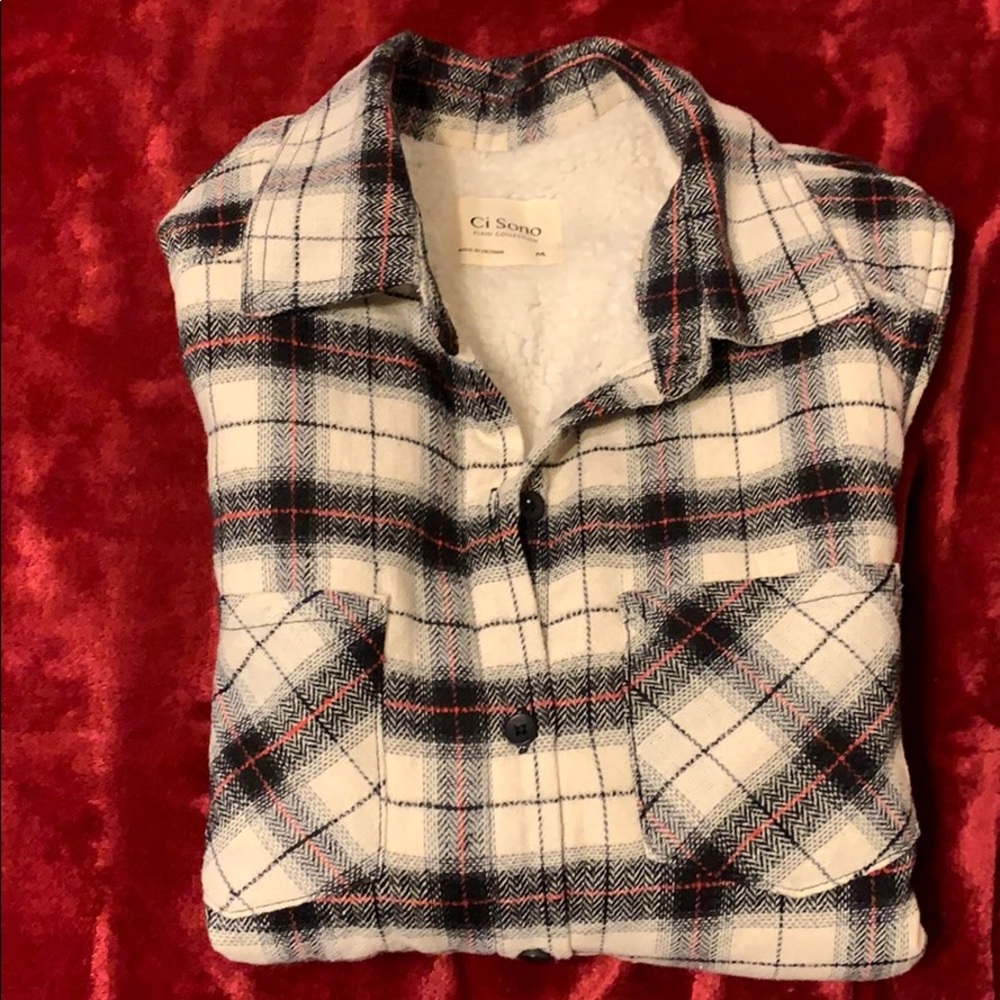Ci Sono Plaid Flannel